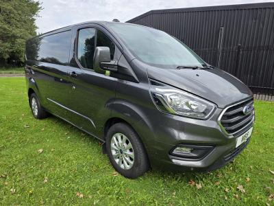 Image of 2023 FORD TRANSIT CUSTOM 300 LIMITED P/V ECOBLUE 1996cc TURBO DIESEL MANUAL 6 Speed 2 DOOR PANEL VAN