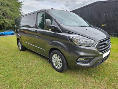 Image of 2023 FORD TRANSIT CUSTOM 300 LIMITED P/V ECOBLUE 1996cc TURBO DIESEL MANUAL 6 Speed 2 DOOR PANEL VAN