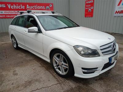 Image of 2013 MERCEDES C-CLASS C220 CDI BLUEEFFICIENCY AMG SP 2143cc TURBO DIESEL AUTOMATIC 5 DOOR ESTATE