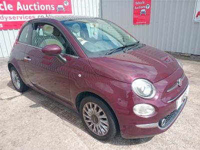 Image of 2017 FIAT 500 LOUNGE 1242cc PETROL MANUAL 3 DOOR HATCHBACK