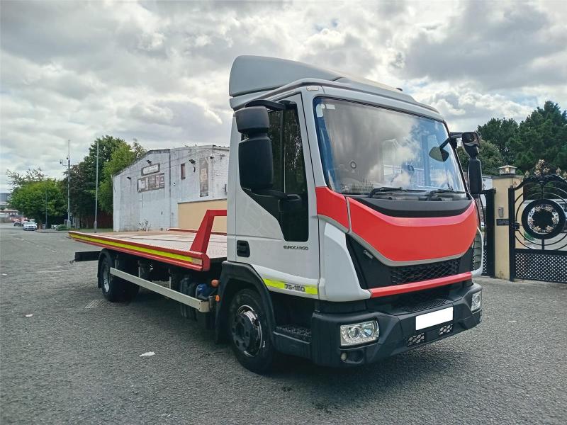 2017 IVECO EUROCARGO 75E16S 4485cc TURBO DIESEL RECOVERY TILT AND SLIDE