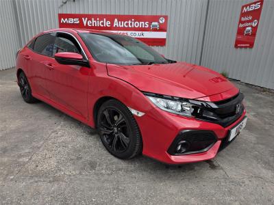 Image of 2018 HONDA CIVIC I-DTEC SR 1597cc TURBO DIESEL MANUAL 5 DOOR HATCHBACK