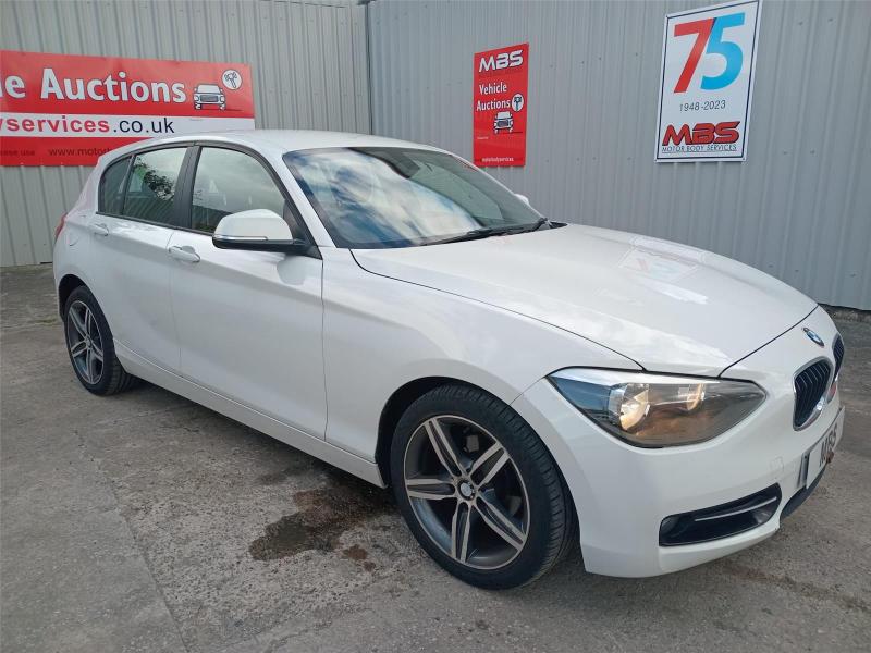 2012 BMW 1 SERIES 116I SPORT 1598cc TURBO PETROL MANUAL 5 DOOR HATCHBACK
