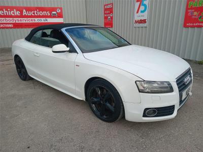 Image of 2011 AUDI A5 TFSI S LINE 1798cc TURBO PETROL CVT 8 Speed 2 DOOR CONVERTIBLE