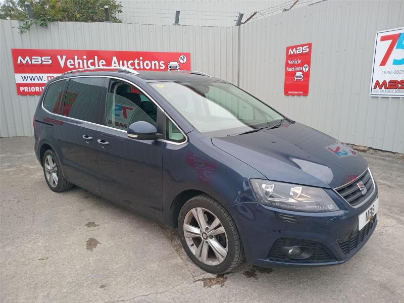 2016 SEAT ALHAMBRA TDI SE LUX 1968cc TURBO DIESEL SEMI AUTO 6 Speed 5 DOOR MPV