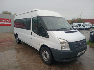 Image of 2014 FORD TRANSIT 350 14 STR 2198cc TURBO DIESEL MANUAL MINIBUS