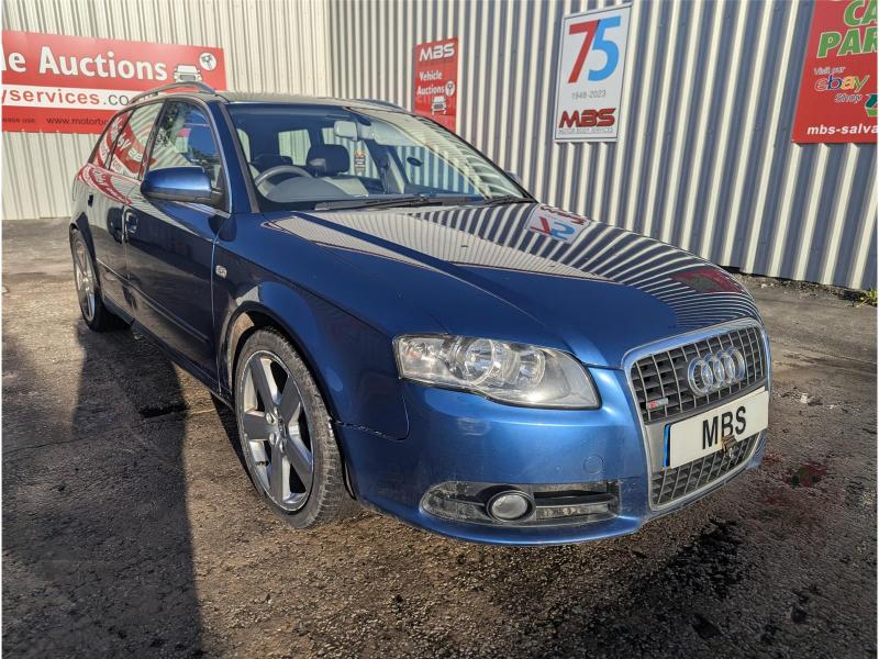 2008 AUDI A4 TDI S LINE TDV 1968cc TURBO DIESEL MANUAL 6 Speed 5 DOOR ESTATE