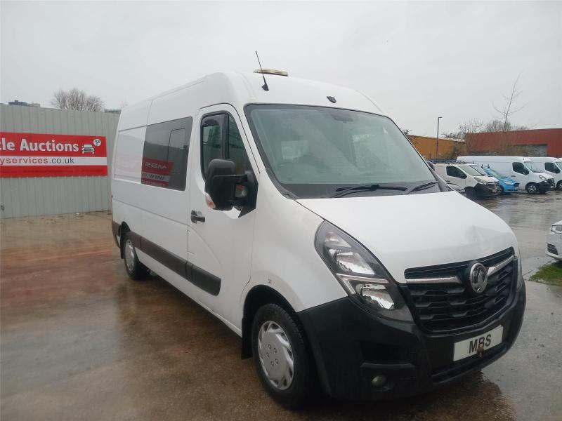 2020 VAUXHALL MOVANO L2H3 F3500 S/S 2298cc TURBO DIESEL MANUAL 4 DOOR CREW VAN