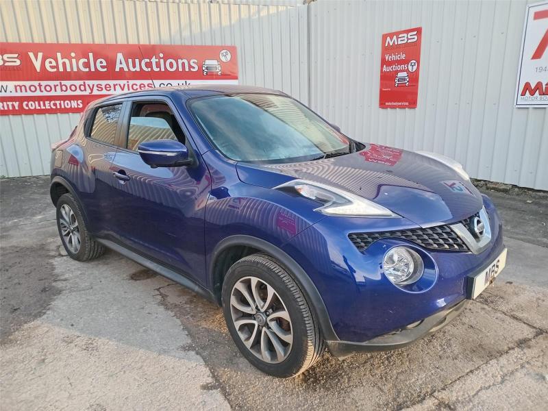 2017 NISSAN JUKE TEKNA DIG-T 1197cc TURBO PETROL MANUAL 5 DOOR HATCHBACK