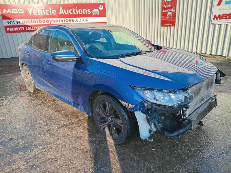 2018 HONDA CIVIC VTEC SR 988cc TURBO PETROL MANUAL 6 Speed 5 DOOR HATCHBACK