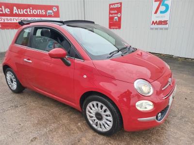 Image of 2025 FIAT 500 STANDARD 999cc PETROL MANUAL 2 DOOR CONVERTIBLE