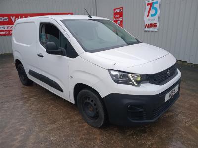Image of 2019 PEUGEOT PARTNER BLUEHDI PROFESSIONAL L1 1560cc TURBO DIESEL MANUAL 5 Speed PANEL VAN