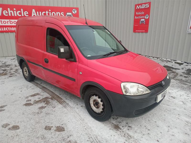 2011 VAUXHALL COMBO 1700 CDTI 1248cc TURBO DIESEL MANUAL CAR DERIVED VAN