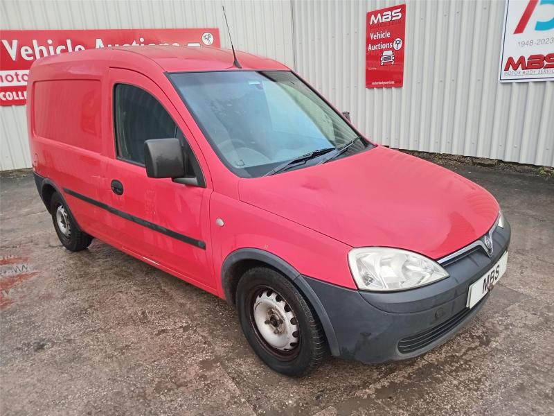 2011 VAUXHALL COMBO 1700 CDTI 1248cc TURBO DIESEL MANUAL CAR DERIVED VAN
