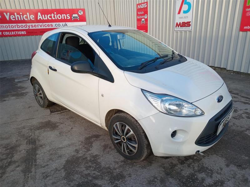 2012 FORD KA STUDIO 1242cc PETROL MANUAL 5 Speed 3 DOOR HATCHBACK