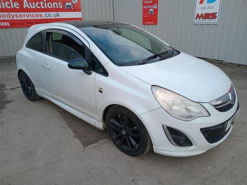 2012 VAUXHALL CORSA LIMITED EDITION 1229cc PETROL MANUAL 3 DOOR HATCHBACK