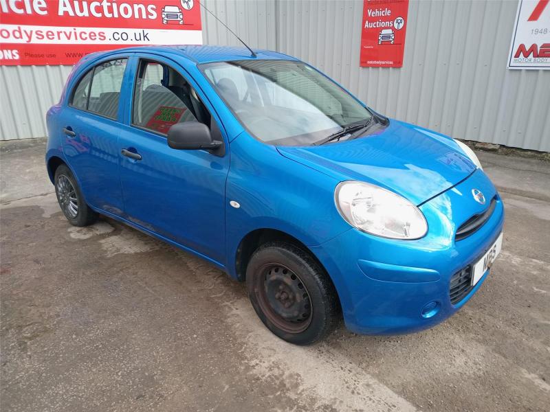 2011 NISSAN MICRA VISIA 1198cc PETROL CVT 5 Speed 5 DOOR HATCHBACK