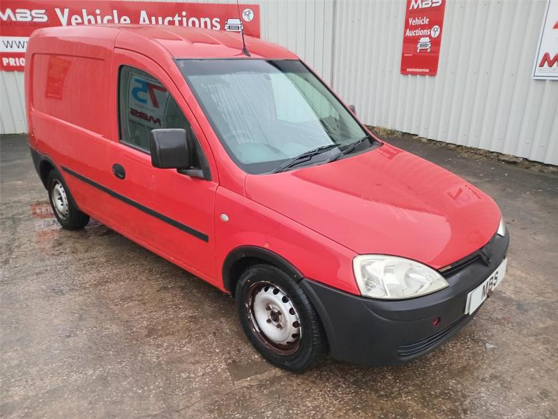 2011 VAUXHALL COMBO 1700 CDTI 1248cc TURBO DIESEL MANUAL CAR DERIVED VAN