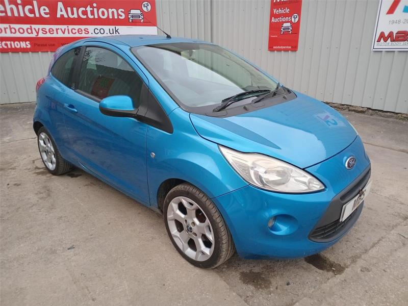 2009 FORD KA ZETEC 1242cc PETROL MANUAL 5 Speed 3 DOOR HATCHBACK