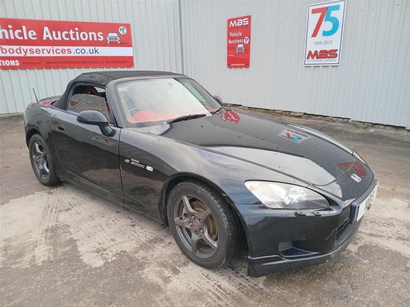 2002 HONDA S2000 16V 1996cc PETROL MANUAL 6 Speed 2 DOOR CONVERTIBLE