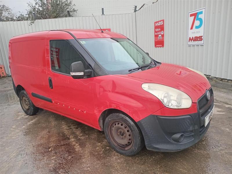 2013 FIAT DOBLO CARGO 16V MULTIJET 1248cc TURBO DIESEL MANUAL 5 Speed PANEL VAN