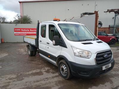 Image of 2020 FORD TRANSIT 350 LEADER C/C ECOBLUE 1996cc TURBO DIESEL TIPPER