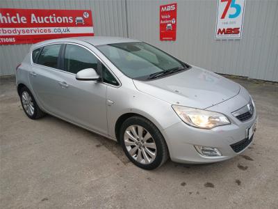 Image of 2012 VAUXHALL ASTRA SE 1598cc PETROL MANUAL 5 Speed 5 DOOR HATCHBACK