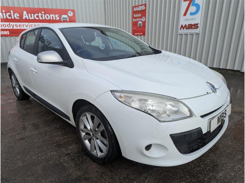 2010 RENAULT MEGANE I-MUSIC VVT 1598cc PETROL MANUAL 5 Speed 5 DOOR HATCHBACK