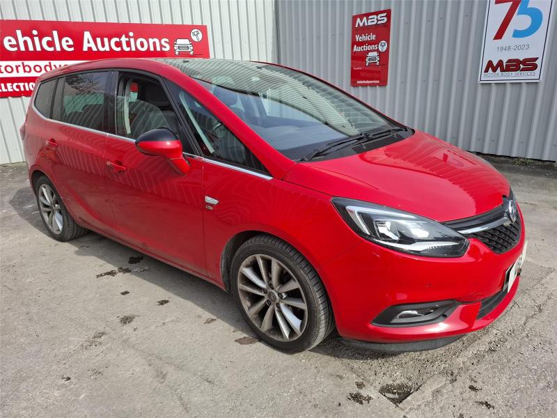 2017 VAUXHALL ZAFIRA TOURER ELITE NAV 1364cc TURBO PETROL MANUAL 5 DOOR MPV