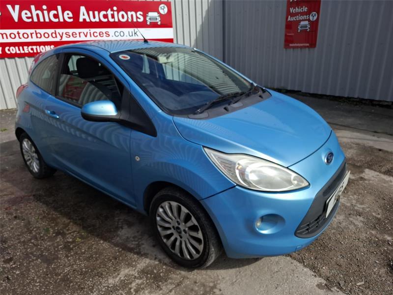 2010 FORD KA ZETEC 1242cc PETROL MANUAL 5 Speed 3 DOOR HATCHBACK