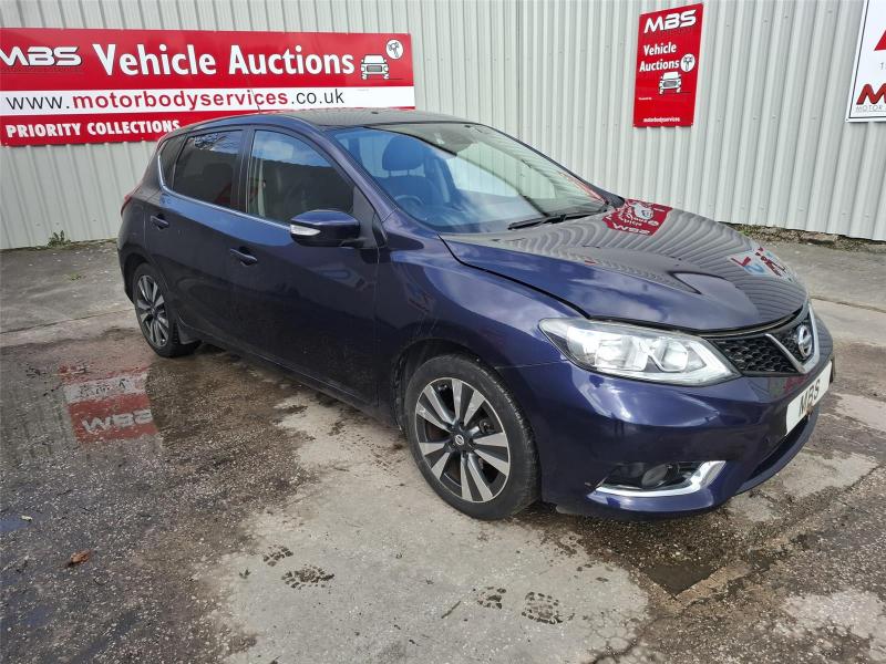 2016 NISSAN PULSAR N-CONNECTA DIG-T XTRONIC 1197cc TURBO PETROL CVT 1 Speed 5 DOOR HATCHBACK