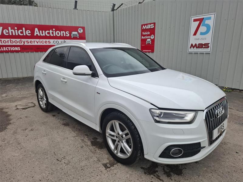 2012 AUDI Q3 TDI QUATTRO S LINE 1968cc TURBO DIESEL MANUAL 5 DOOR ESTATE