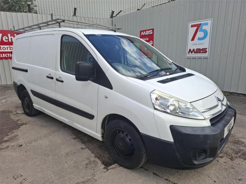 2010 CITROEN DISPATCH 1000 L1H1 SWB HDI 90 1560cc TURBO DIESEL MANUAL 5 Speed 6 DOOR PANEL VAN