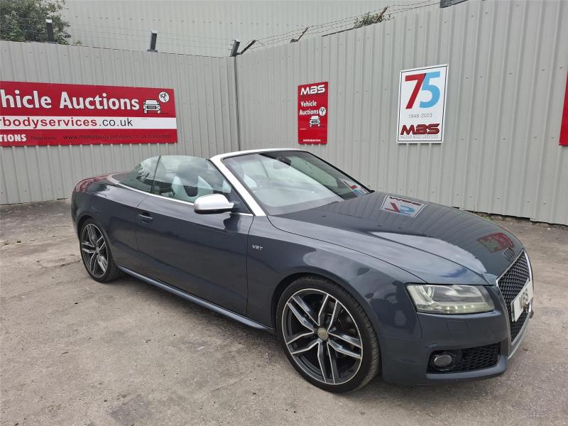 2010 AUDI A5 S5 TFSI QUATTRO 2995cc SUPER PETROL AUTOMATIC 7 Speed 2 DOOR CONVERTIBLE