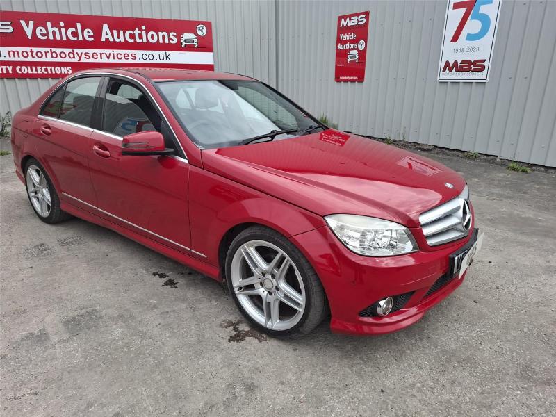 2009 MERCEDES C-CLASS C180 KOMPRESSOR BLUEEFFICIENCY 1597cc SUPER PETROL AUTOMATIC 4 DOOR SALOON