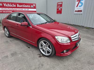 Image of 2009 MERCEDES C-CLASS C180 KOMPRESSOR BLUEEFFICIENCY 1597cc SUPER PETROL AUTOMATIC 4 DOOR SALOON