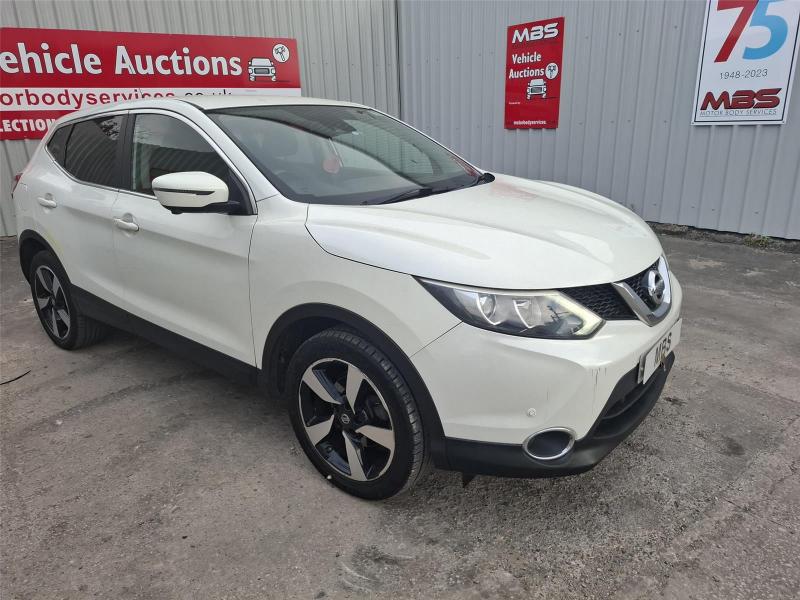 2015 NISSAN QASHQAI N-TEC DIG-T 1197cc TURBO PETROL MANUAL 6 Speed 5 DOOR HATCHBACK