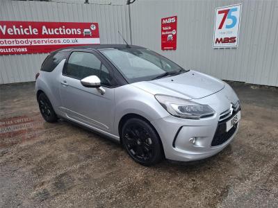 Image of 2015 CITROEN DS3 DSPORT PLUS 1598cc TURBO PETROL MANUAL 6 Speed 3 DOOR CONVERTIBLE