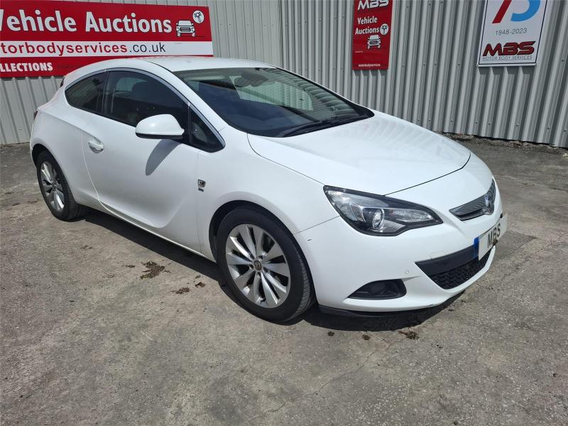 2014 VAUXHALL ASTRA GTC SRI S/S 1364cc TURBO PETROL MANUAL 6 Speed 3 DOOR HATCHBACK