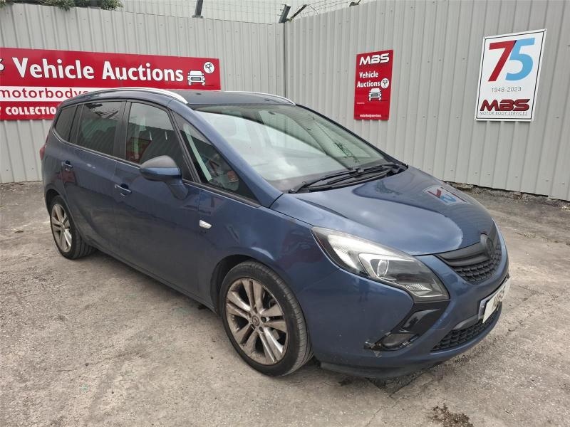 2016 VAUXHALL ZAFIRA TOURER SRI 1364cc TURBO PETROL MANUAL 6 Speed 5 DOOR MPV
