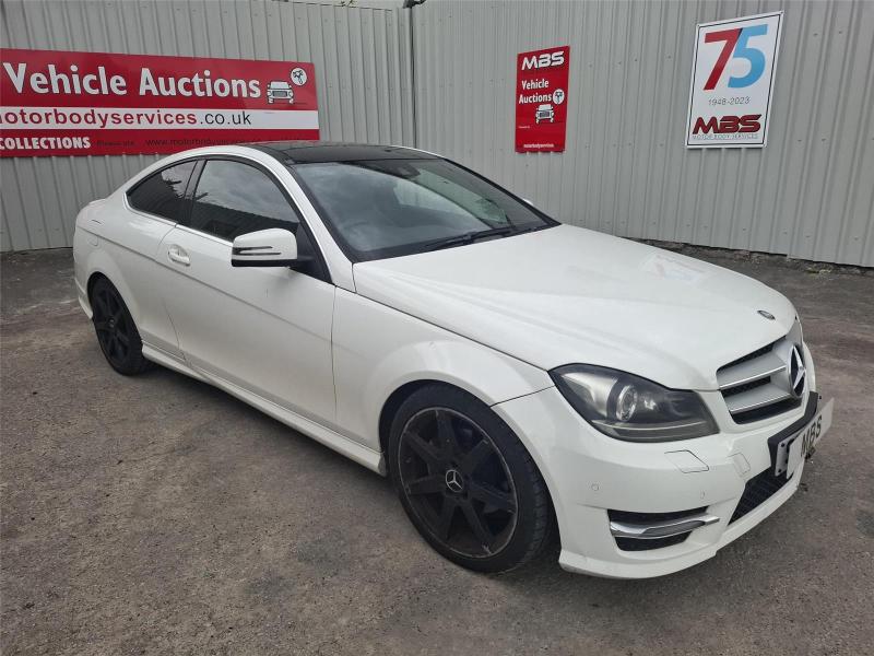 2014 MERCEDES C-CLASS C220 CDI AMG SPORT EDITION PRE 2143cc TURBO DIESEL AUTOMATIC 2 DOOR COUPE