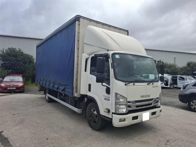 Image of 2018 ISUZU FORWARD N75190 L (75 TON) 5193cc TURBO DIESEL AUTOMATIC 2 DOOR Curtain Sider