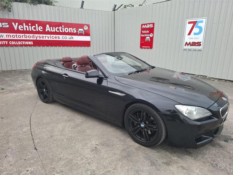 2012 BMW 6 SERIES 640D M SPORT 2993cc TURBO DIESEL AUTOMATIC 2 DOOR CONVERTIBLE