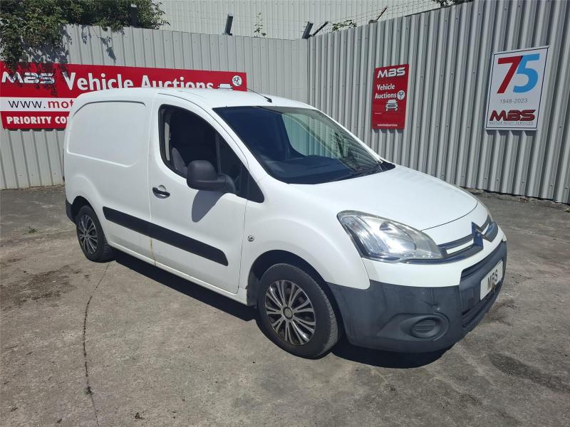 2014 CITROEN BERLINGO 625 ENTERPRISE L1 HDI 1560cc TURBO DIESEL MANUAL 5 Speed PANEL VAN