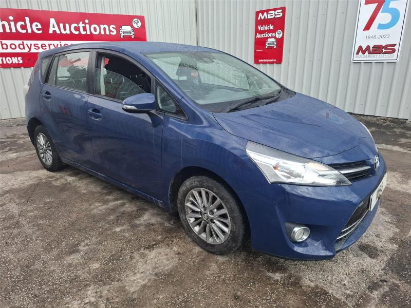 2016 TOYOTA VERSO D-4D ICON 1598cc TURBO DIESEL MANUAL 6 Speed 5 DOOR MPV