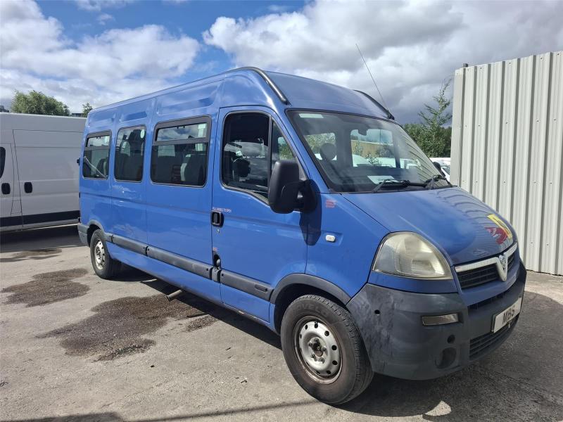 2008 VAUXHALL MOVANO 100CDTI 16STR SD BUS 2464cc TURBO DIESEL MANUAL SINGLE DECK