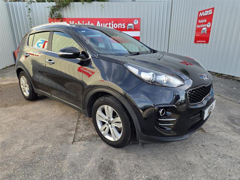2017 KIA SPORTAGE CRDI 2 ISG 1685cc TURBO DIESEL SEMI AUTO 7 Speed 5 DOOR ESTATE