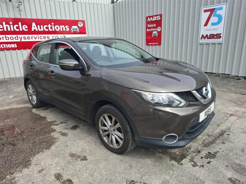 2014 NISSAN QASHQAI DCI ACENTA 1598cc TURBO DIESEL CVT 1 Speed 5 DOOR HATCHBACK