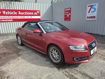 Image of 2009 AUDI A5 TDI QUATTRO S LINE 2967cc TURBO DIESEL SEMI AUTO 7 Speed 2 DOOR CONVERTIBLE