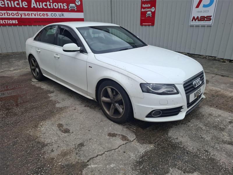 2011 AUDI A4 TDI S LINE 1968cc TURBO DIESEL MANUAL 6 Speed 4 DOOR SALOON